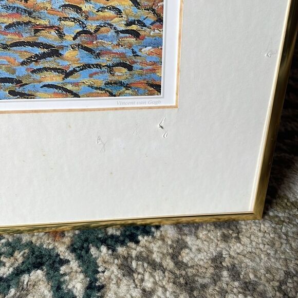 Vincent Van Gogh’s “Cafe Terrace at Night,” Print. Original Produced in 1988 - Picture 8 of 16